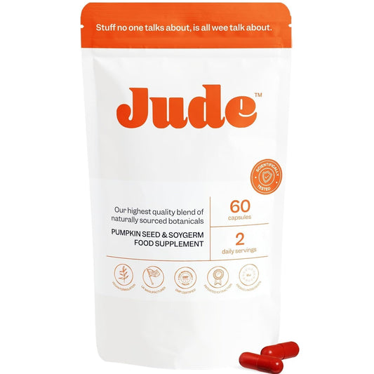 Jude Bladder Control Tablets – Reduce Urgency & Night-Time Bathroom Trips