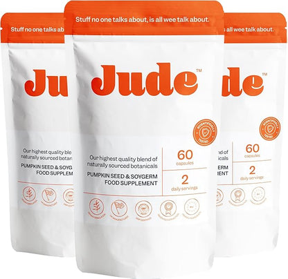 Jude Bladder Control Tablets – Reduce Urgency & Night-Time Bathroom Trips